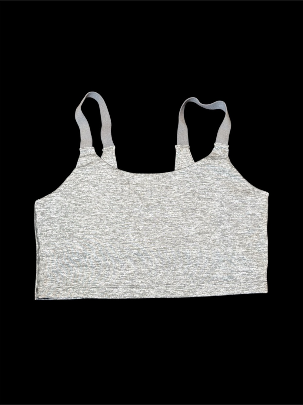 Aerie Heather Gray Seamless Sports Bra